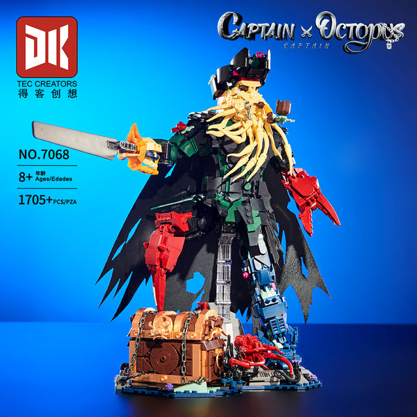 DK 7068 Captain Octopus Collectible Model Building Blocks 1705pcs