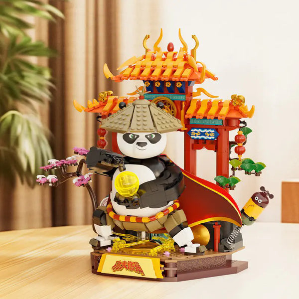 Pantasy x Kung Fu Panda 86509 Dragon Warrior Building Blocks Set 1269pcs | Licensed Collectible