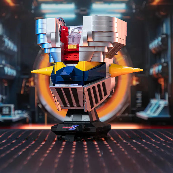Pan Tasy Mazinger Z Head Sculpture Building Set 87302 - 800+ PCS