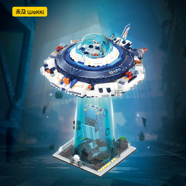 Wekki 506510 UFO with Lights | Novastella Program Flying Saucer Model
