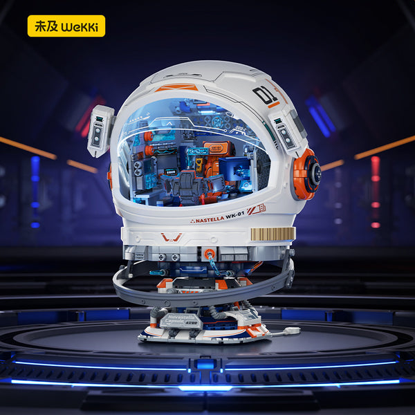 Wekki 506511 Novastella Capsule Astronaut Helmet Model w/ Lights | Space Collectible