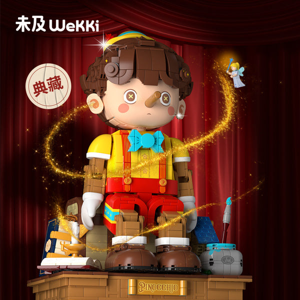 Wekki 506186 Fairy Tale Town Pinocchio Building Blocks Set 1900pcs | Collectible Model
