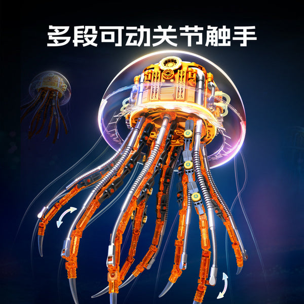 Sembo 716100 Block Mechanical Jellyfish Transforming Mecha Building Set 726 pcs