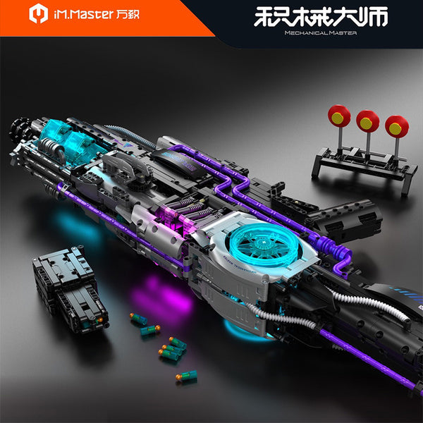 IM.MASTER7813 Space Tech Building Blocks – Transformable Mecha Gun＆Robot