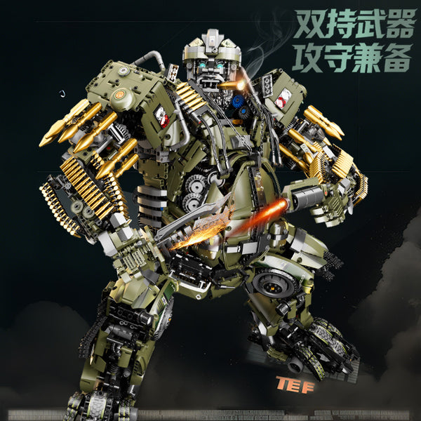 Kbox V5015 Giant Detective Mecha 6148pcs High-Difficulty Building Blocks Set