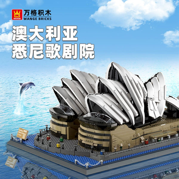 Sydney Opera House Building Blocks Set  2937 pcs  – Australia