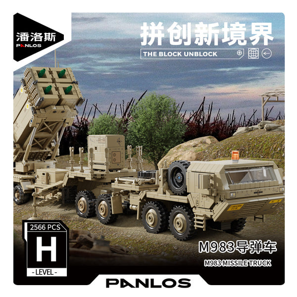 Penrose M983 Missile Truck – Military Vehicle Building Blocks Set