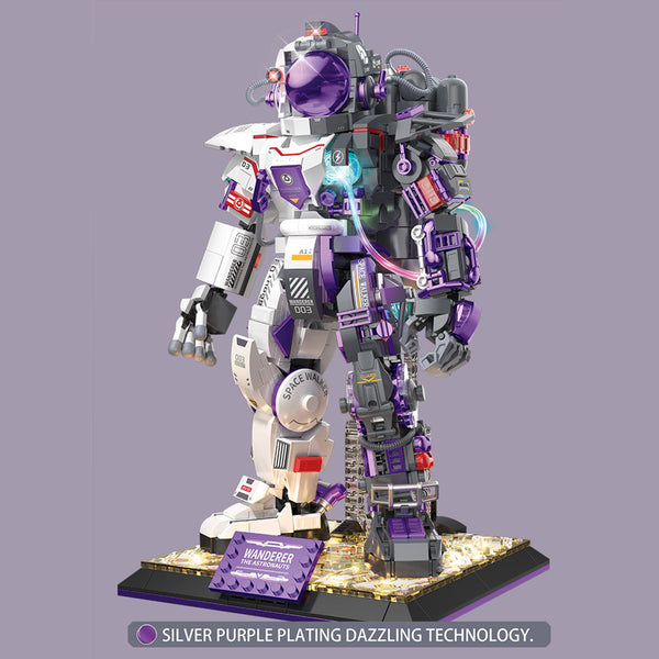 Astronaut Figure Building Blocks – 1,130pcs DIY Model Kit for Gift