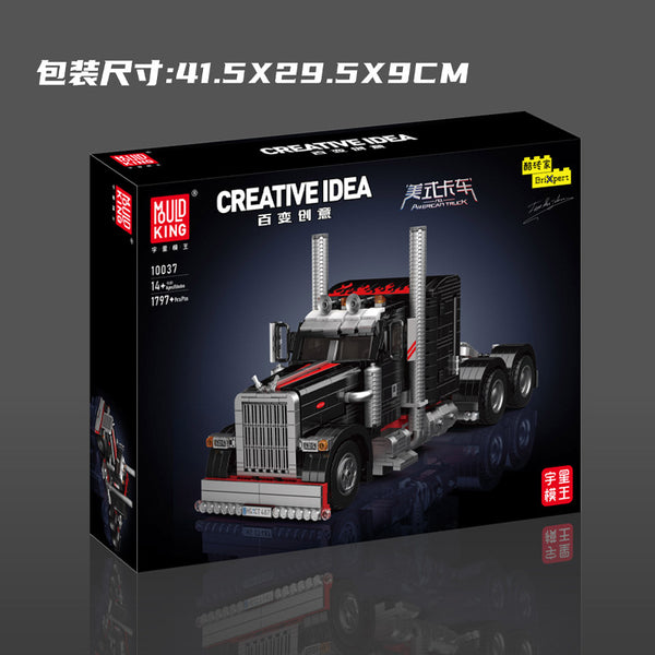 Mould King 10037 American Truck Building Blocks Set 1797pcs
