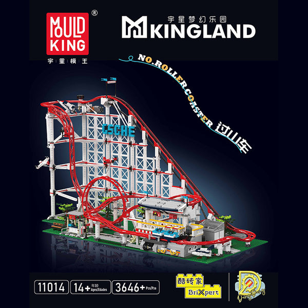 Motorised Roller Coaster Model Building 3,646 PCS