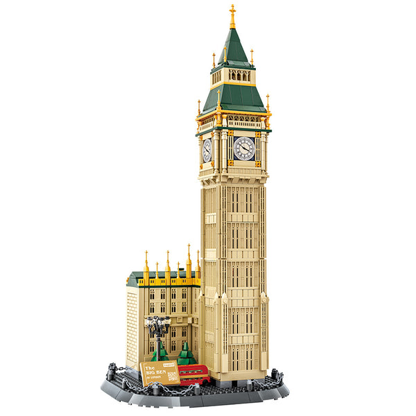 Elizabeth Tower (Big Ben) Building Blocks Set– London, UK