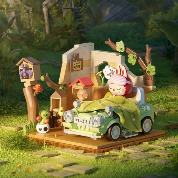 POP MART The Monsters LABUBU Forest Secret Base Series BLOCKS PART 2